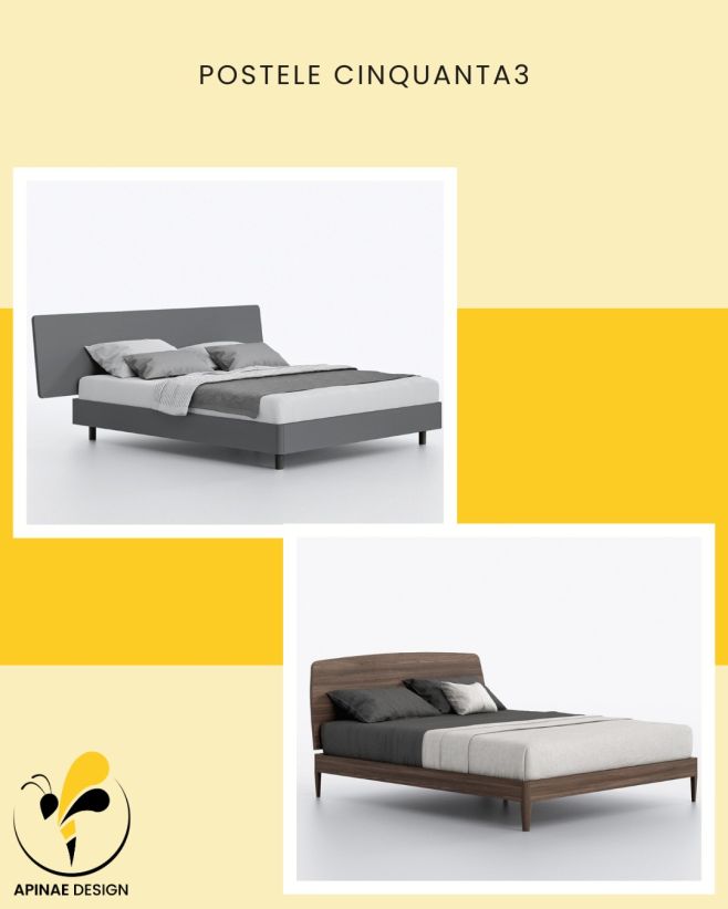 ✨ Italská elegance ve vaší ložnici! Kvalitní spánek začíná u správné postele! Cinquanta3 přináší stylové italské postele s...